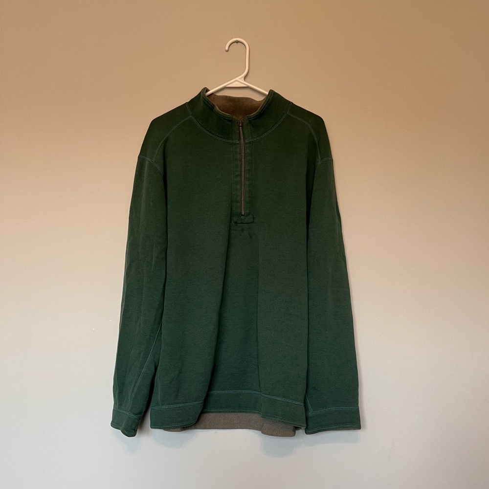 Army green sweater/ /men’s/Tommy Bahama
